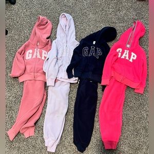 Girls Gap Sweatsuits size 6/7